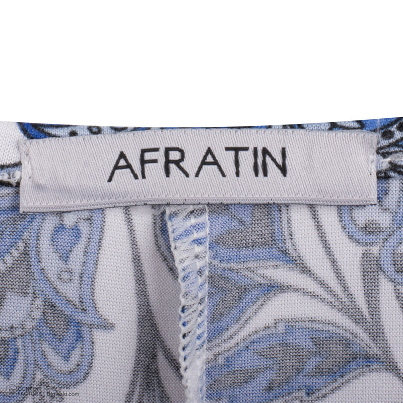 پیراهن زنانه افراتین مدل برگ و گل کد 9593