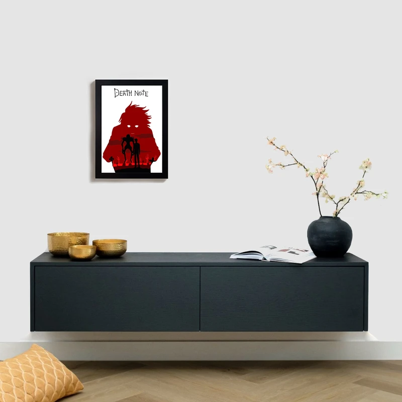 تابلو مدل انیمه دفترچه مرگ anime death note BL56 