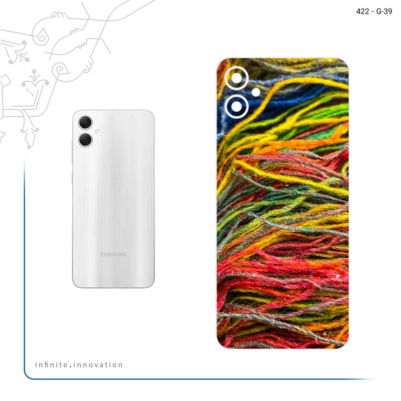 برچسب پوششی ماهوت مدل Fabric Texture 9 مناسب برای گوشی موبایل سامسونگ Galaxy A05