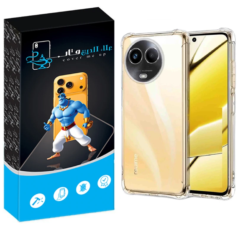 کاور علاالدین قاب مدل Crystal مناسب برای گوشی موبایل ریلمی 11 5G