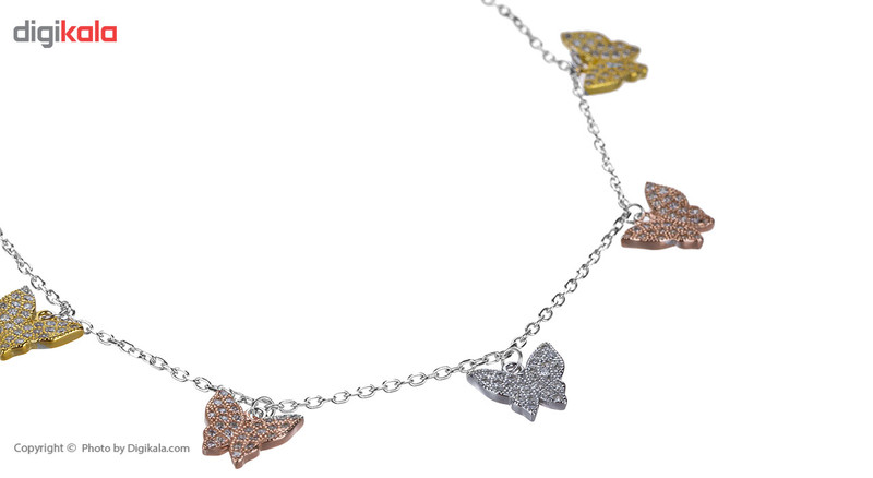 پابند نقره مایا مدل MSA014