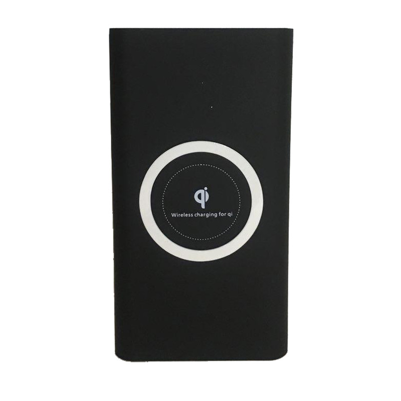 شارژر همراه وایرلس مدل Qi-Compatible  ظرفیت 10000 میلی‌ آمپر ساعت