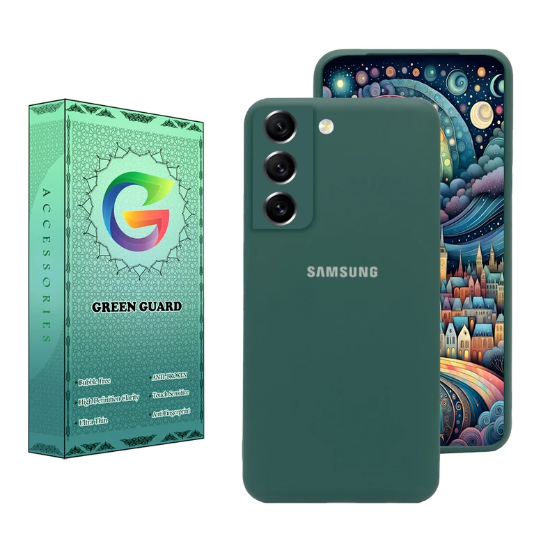 کاور گرین گارد مدل KiLo طرح سیلیکونی مناسب برای گوشی موبایل سامسونگ Galaxy S21 FE