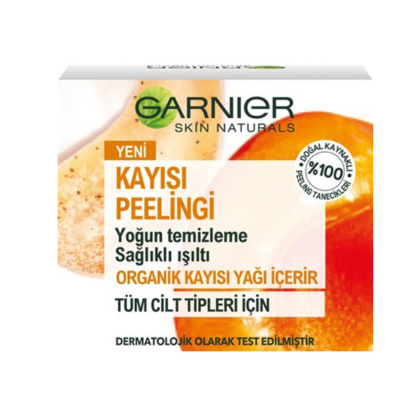 اسکراب لایه بردار پوست گارنیه مدل Kayisi Peelingi حجم 50 میلی لیتر