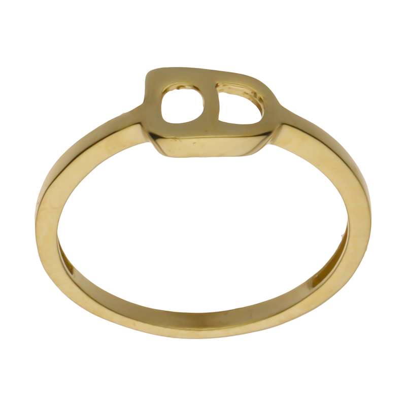 انگشتر طلا 18 عیار زنانه میو گلد مدل MIO-GD870