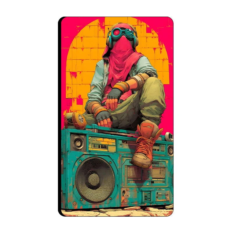 تابلو شاسی طرح گرافیتی کد 1002