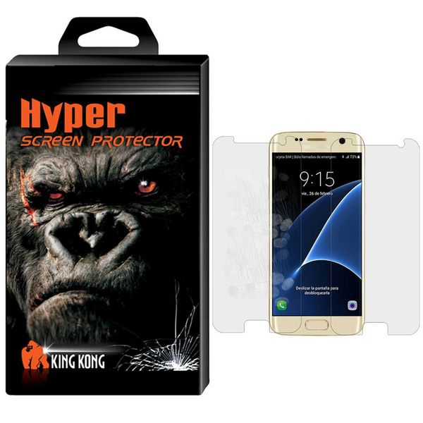 محافظ صفحه نمایش مات نانو فلکسبل کینگ کونگ مدل Hyper Fullcover مناسب برای گوشی سامسونگ گلکسی S7 محافظ صفحه نمایش مات نانو فلکسبل کینگ کونگ مدل Hyper Fullcover مناسب برای گوشی سامسونگ گلکسی S7