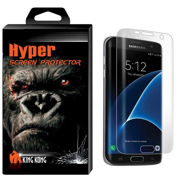 محافظ پشت گوشی نانو فلکسبل کینگ کونگ مدل Hyper Fullcover مناسب برای گوشی سامسونگ گلکسی S7 Edge محافظ پشت گوشی نانو فلکسبل کینگ کونگ مدل Hyper Fullcover مناسب برای گوشی سامسونگ گلکسی S7 Edge