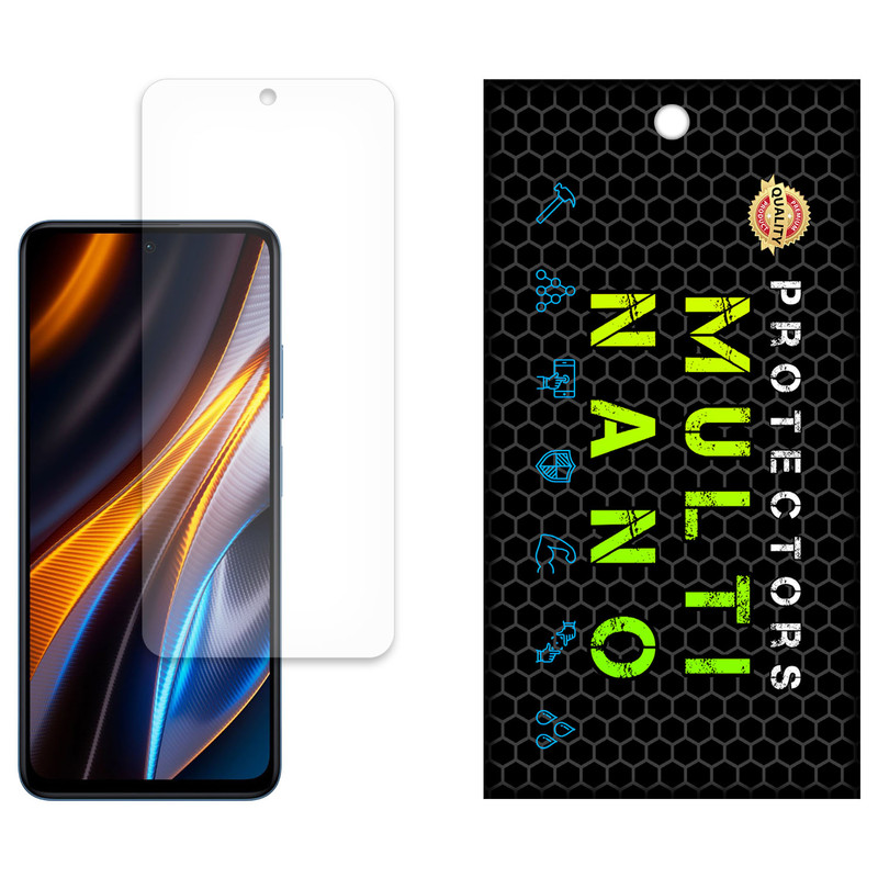 محافظ صفحه نمایش مات مولتی نانو مدل X-S1M مناسب برای گوشی موبایل شیائومی Poco X4 GT