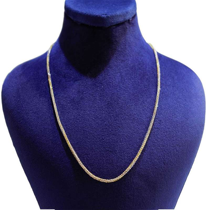 زنجیر طلا 18 عیار کانیار گالری مدل M823 زنجیر طلا 18 عیار کانیار گالری مدل M823