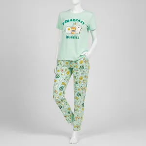 ست تی شرت آستین کوتاه و شلوار زنانه مادر مدل Maya