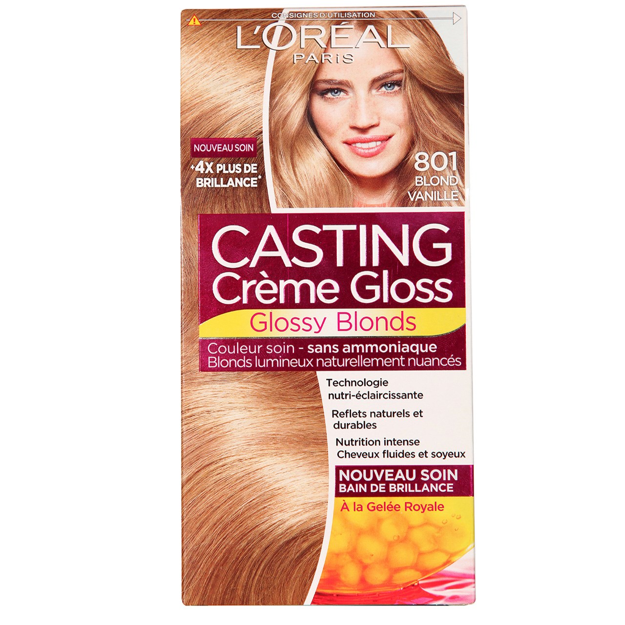 کیت رنگ مو لورآل مدل Casting Creme Gloss شماره 801
