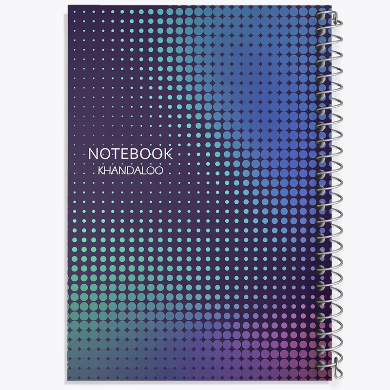 دفتر مشق 50 برگ خندالو طرح کلاسیک کد N301