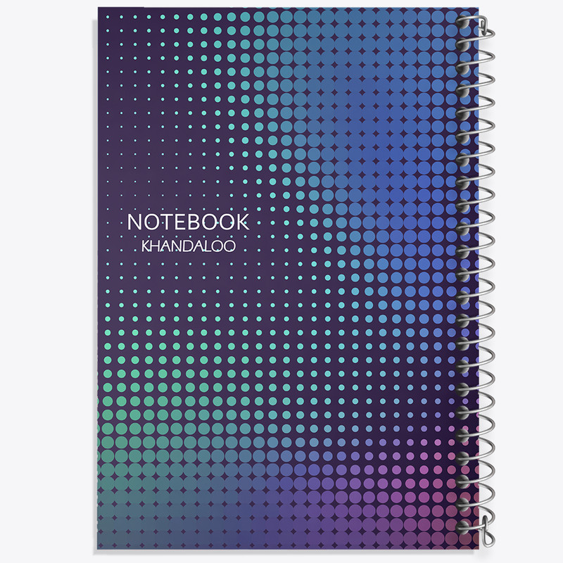 دفتر شطرنجی 50 برگ خندالو مدل کلاسیک کد N301