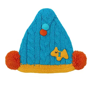 کلاه بافتنی دخترانه مدل  ‌Nili Fluff Hero