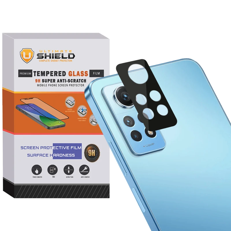 محافظ لنز دوربین آلتیمیت شیلد مدل 3D-UL مناسب برای گوشی موبایل شیائومی Redmi Note 12 Pro 4G