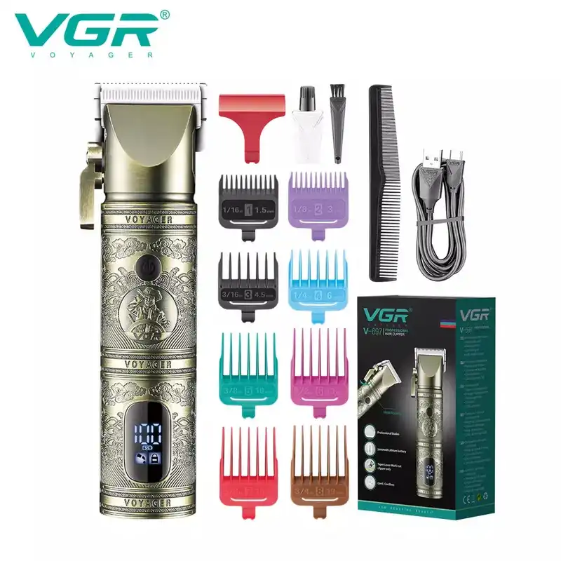 ماشین اصلاح موی سر و صورت وی جی ار مدل V-697
