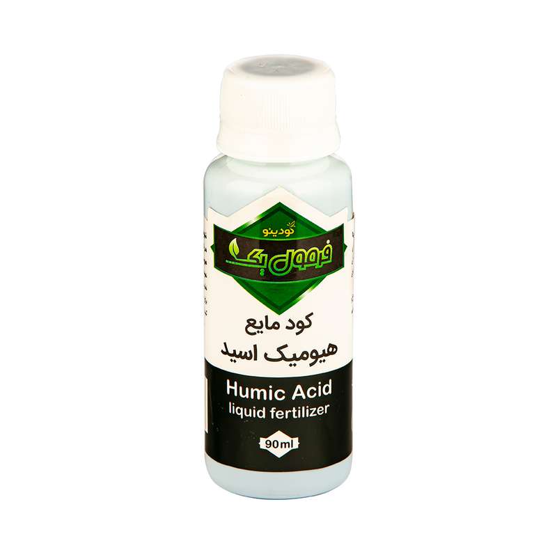 کود مایع هیومیک اسید فرمول یک کودینو مدل humic حجم 90 میلی لیتر