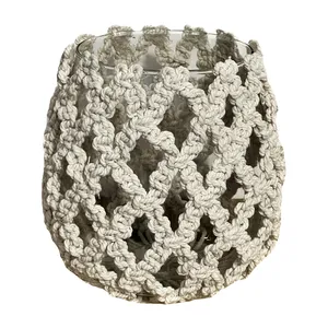 شمعدان مدل مکرومه کد 01