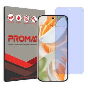 Promate Resistant model anti-blue screen protector suitable for Google Pixel 9 Pro mobile phone