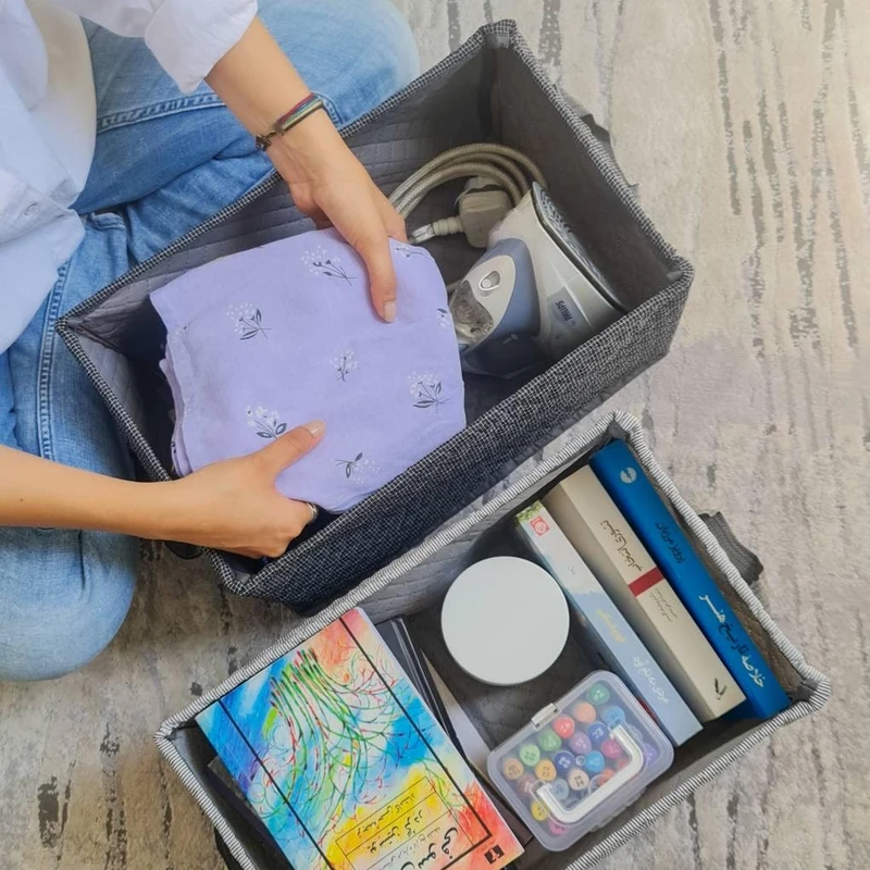 عکس شماره 3 : ارگانایزر لباس لیلیوم مدل بری بری بسته 3 عددی