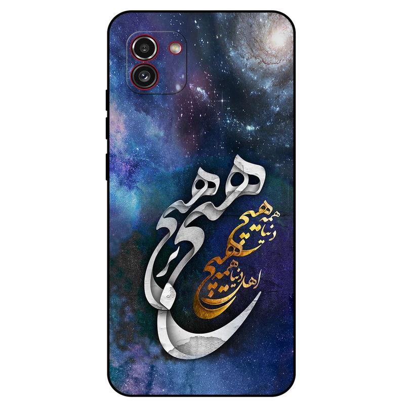 کاور مگافون طرح هیچ مدل 7702 مناسب برای گوشی موبایل سامسونگ Galaxy A03       