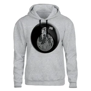 هودی مردانه مدل فضانورد کد B32 رنگ طوسی