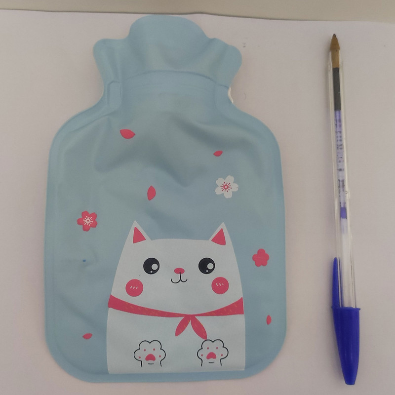 کیسه آب گرم کودک مدل 001 طرح گربه