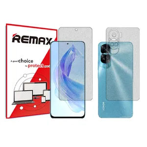 Matte screen protector Remix HyMTT model suitable for Honor 90 Lite mobile phone along with phone back protector