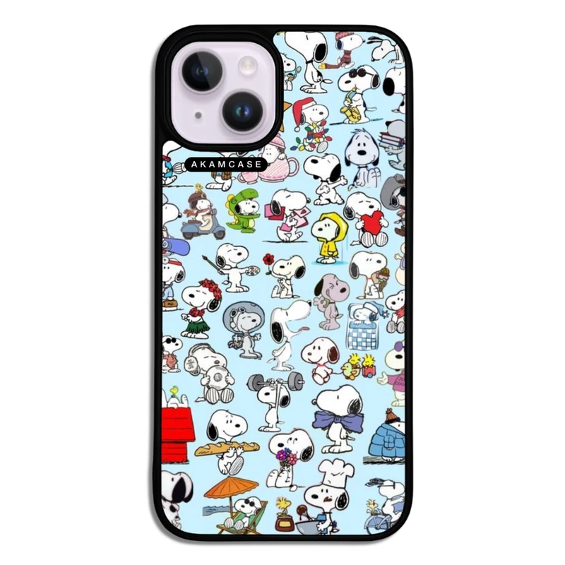 کاور آکام مدل AMC-WA14-SNOOPY-23 مناسب برای گوشی موبایل اپل iPhone 14