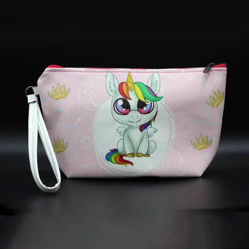 کیف لوازم آرایش زنانه مدل یونیکورن کد IDM414