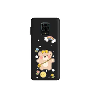 کاور طرح عروسک خرسی دختر کد m2835 مناسب برای گوشی موبایل شیائومی Redmi Note 9S / Redmi Note 9 Pro