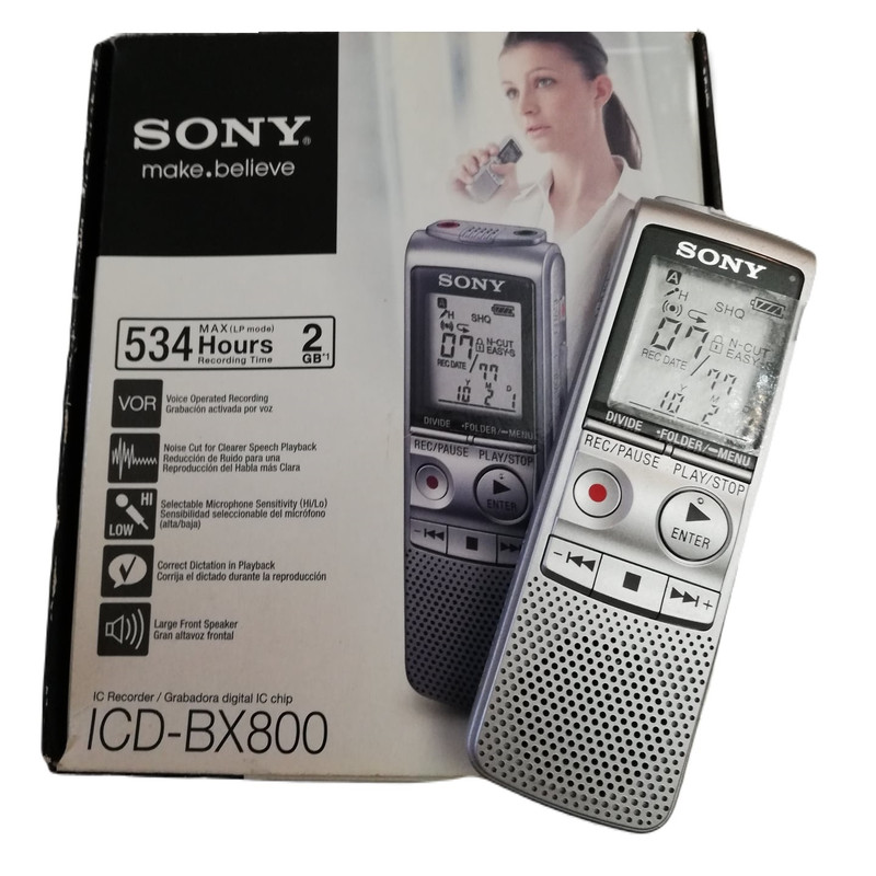 ضبط کننده صدا سونی مدل ICD-BX800