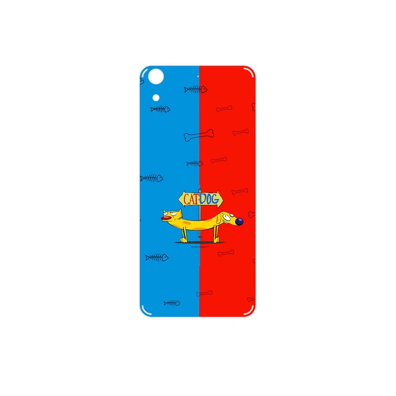 برچسب پوششی ماهوت مدل CatDog مناسب برای گوشی موبایل اچ تی سی Desire 626
