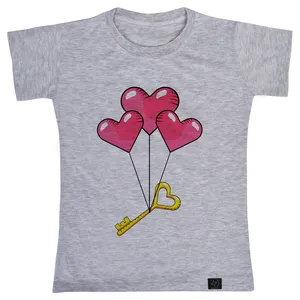 تی شرت آستین کوتاه دخترانه 27 مدل کلید کد W09