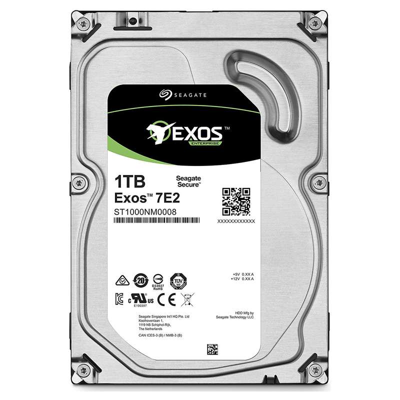 هارد دیسک اینترنال سیگیت مدل Exos ST1000NM0008 ظرفیت 1 ترابایت هارد دیسک اینترنال سیگیت مدل Exos ST1000NM0008 ظرفیت 1 ترابایت