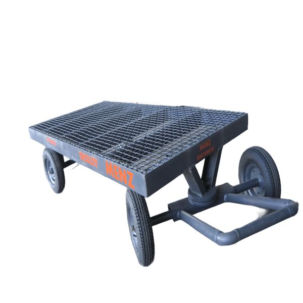 فرغون منز قورچی مدل 4 چرخ حمل بلوک