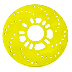 صفحه پشت رینگ خودرو بیهقی طرح اسپرت مدل فلزی کد TRH-DISK-YELLO
