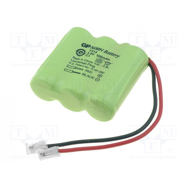 باتری تلفن بی سیم جی پی مدل T314 - P404