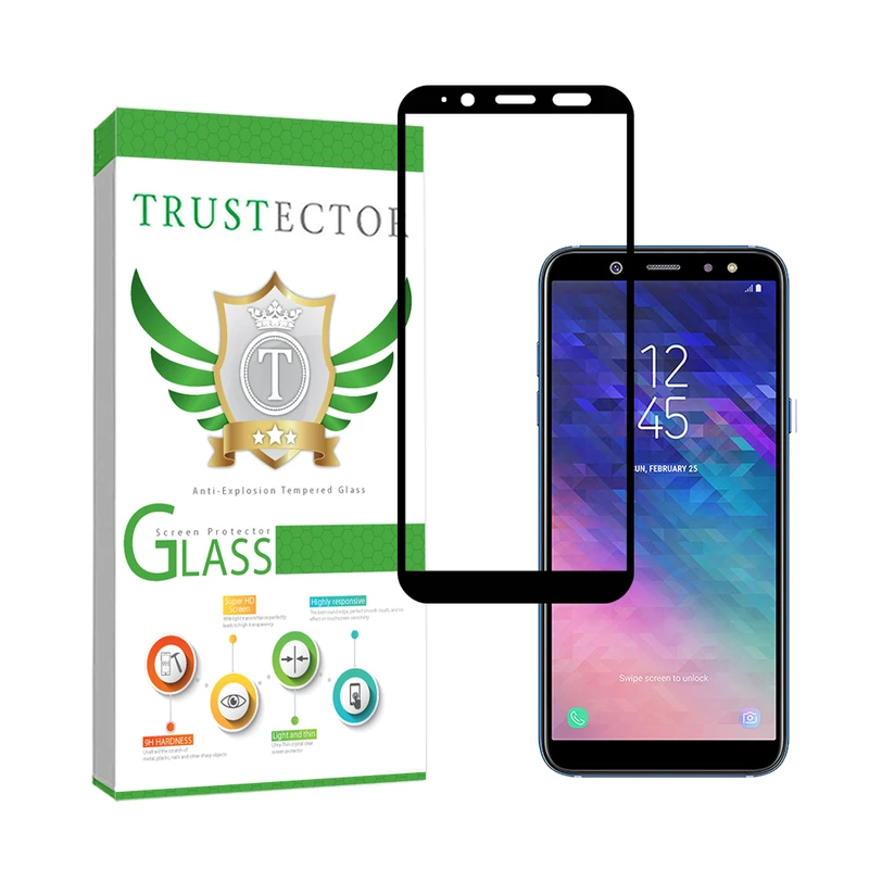محافظ صفحه نمایش سرامیکی تراستکتور مدل CRMSNWTR مناسب برای گوشی موبایل سامسونگ Galaxy A8 / Galaxy A6 / Galaxy J6