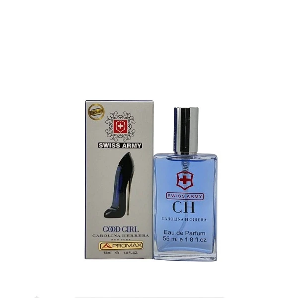عطر جیبی زنانه سوئیس آرمی مدل کارولینا هررا گودگرل حجم 55 میلی لیتر