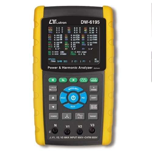 پاور آنالایزر تک فاز و سه فاز لوترون مدل DW-6195