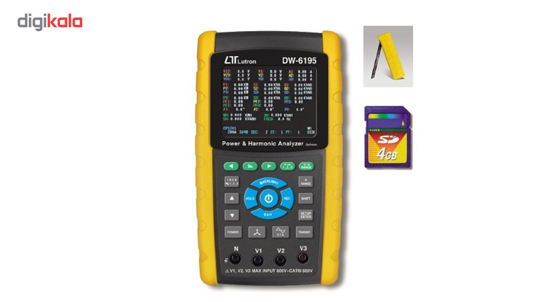 پاور آنالایزر تک فاز و سه فاز لوترون مدل DW-6195
