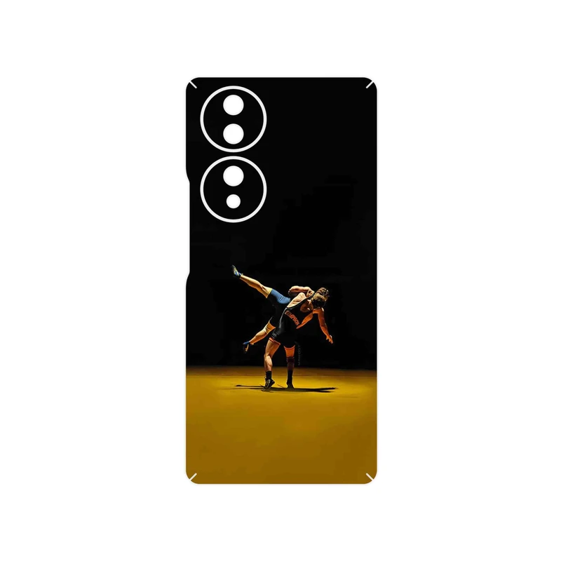 برچسب پوششی ماهوت مدل Wrestling مناسب برای گوشی موبایل آنر 70