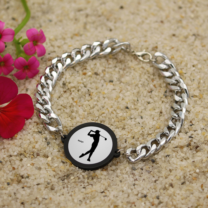 دستبند ناکسیگو مدل گلف کد BZ7806