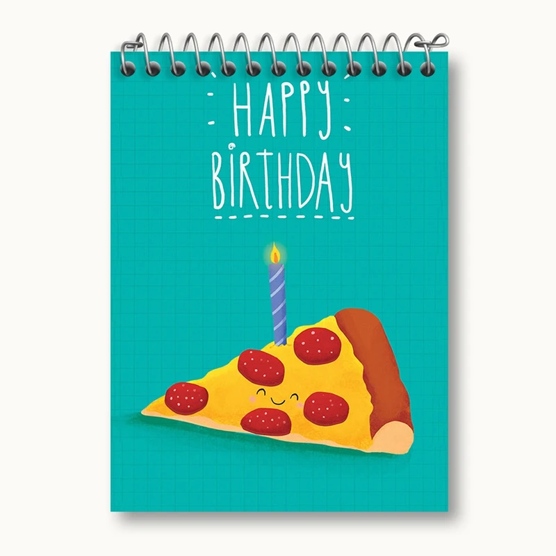 دفتر یادداشت 50 برگ خندالو مدل تولد کد 28084