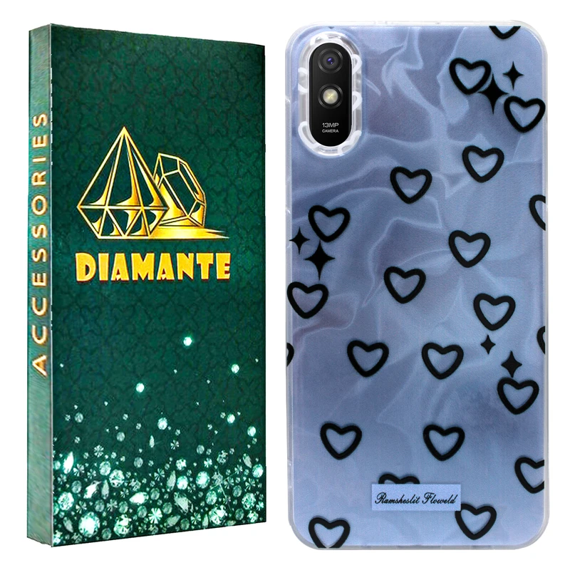 کاور دیامانته مدل Ghalbi Gn مناسب برای گوشی موبایل شیائومی Redmi 9i