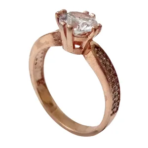 انگشتر نقره زنانه مدل pdby-10003-15