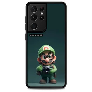AKAM AMCWSGS21U-SUPER MARIO6 Cover For Samsung Galaxy S21 Ultra