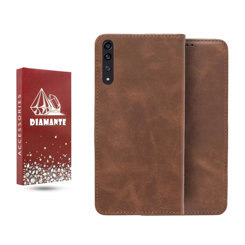 کیف کلاسوری دیامانته مدل قفل مگنتی مناسب برای گوشی موبایل سامسونگ Galaxy A70